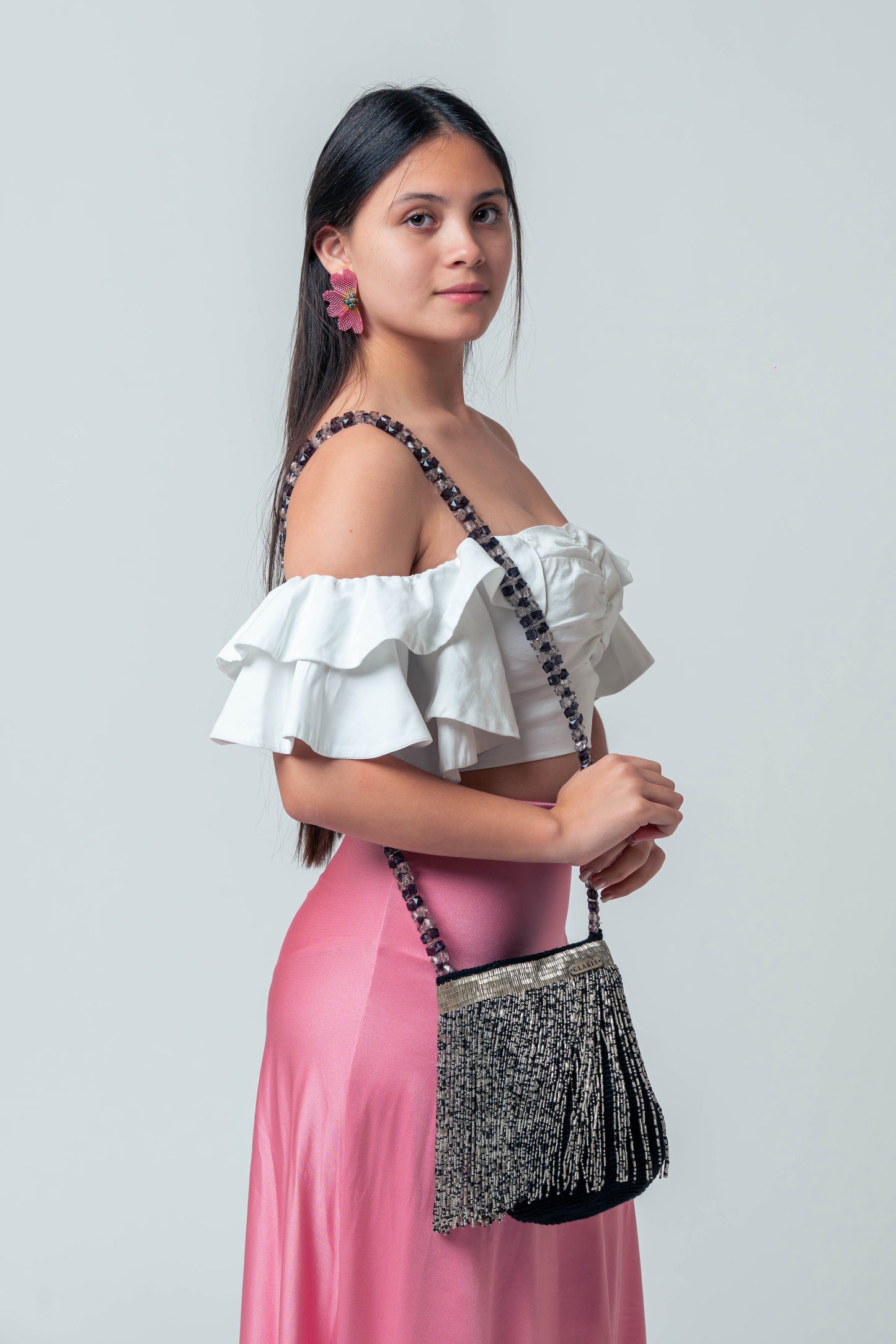Silver Night Bag