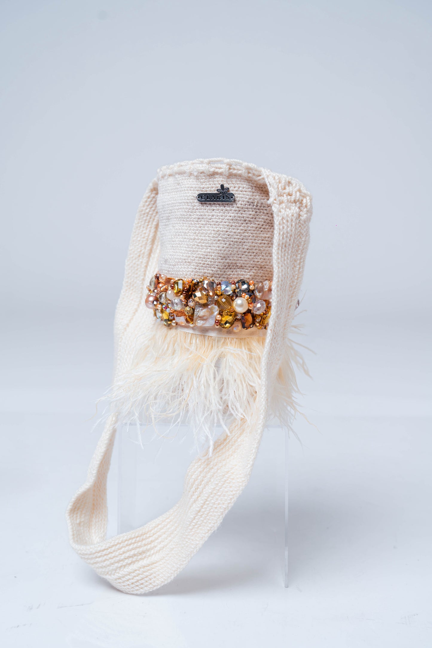Ivory Luxe Bag