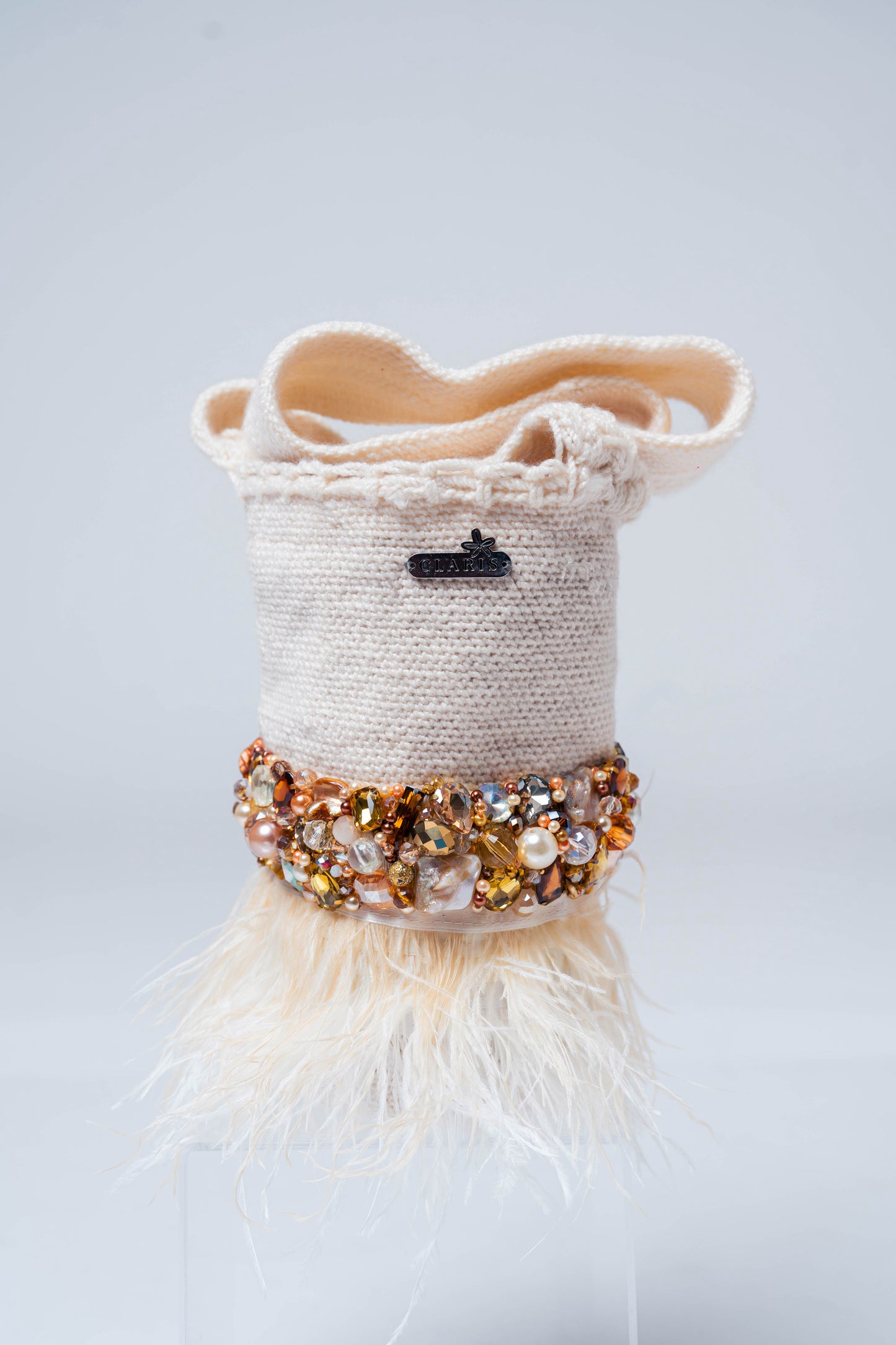 Ivory Luxe Bag