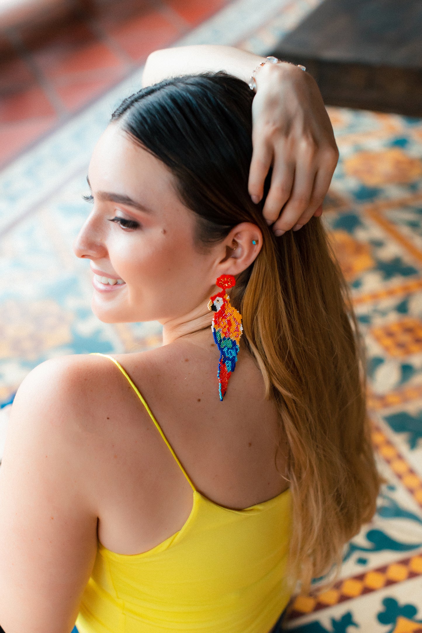 Macaw Earrings